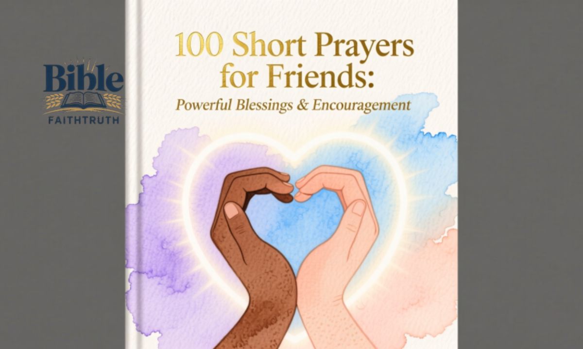 100 Short Prayers for Friends Powerful Blessings & Encouragement