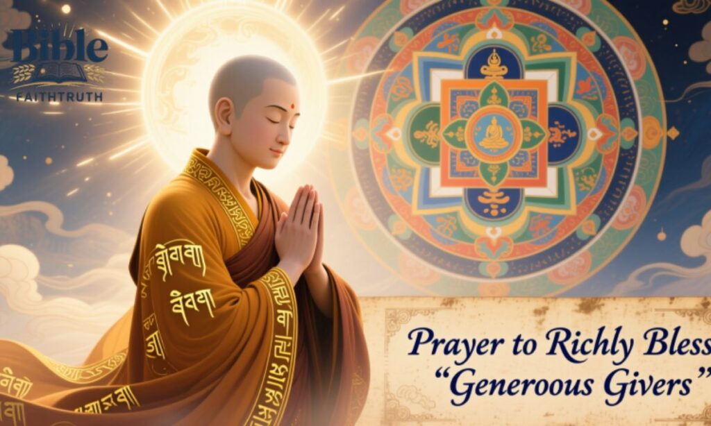 Prayer to Richly Bless Generous Givers