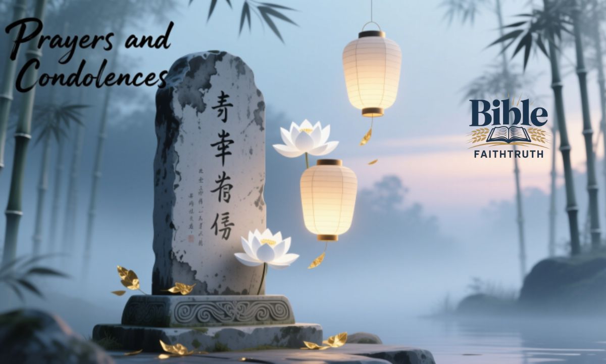 Prayers and Condolences Offering Strength & Comfort