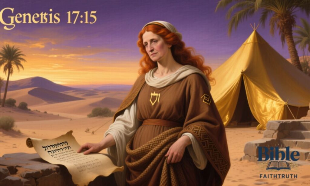 The Role of Sarah in the Bible