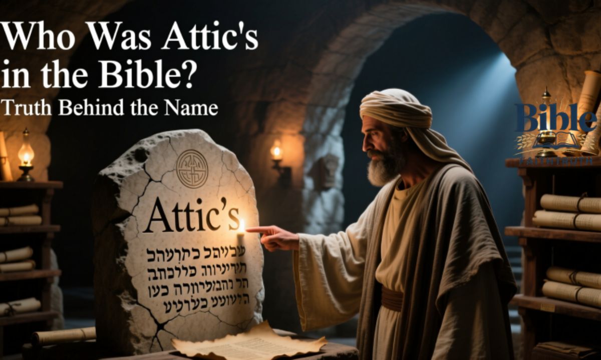 Who Was Attic’s in the Bible? Truth Behind the Name
